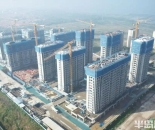 按下“加速键”！城阳区宿流社区安置房300名建设者假期坚守岗位