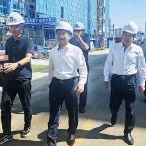 济南元首针织安置房项目顺利推进 殷光伟带队调研