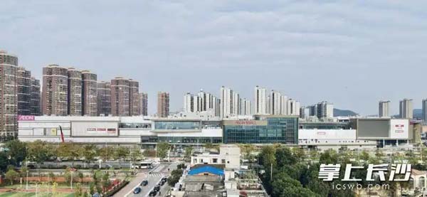 位于湘江新区，这个大型商场月底亮相
