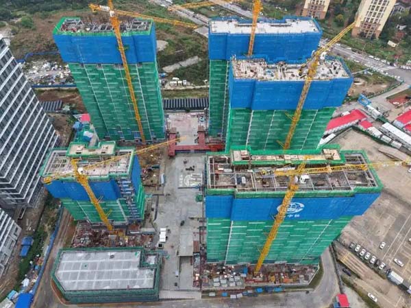 精细化管理锻造“好房子” 昆明山水新城保障房项目全面封顶