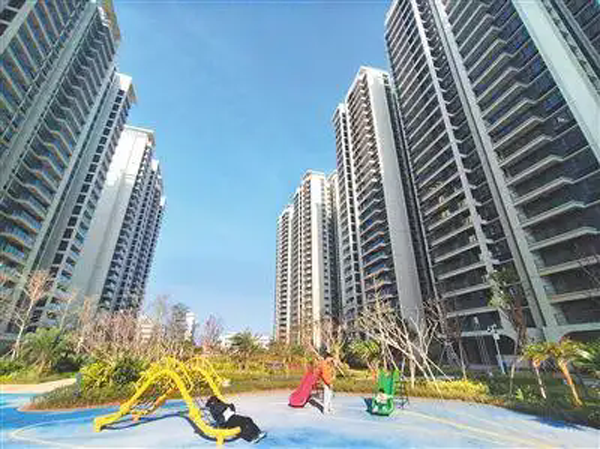 海口最大安置房项目椰青园实现全面交付