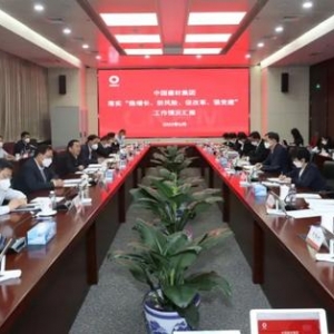 郝鹏到中国建材调研