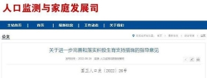 生育支持措施来了！17部门联合发文，涉及教育、住房、就业、社保 ...