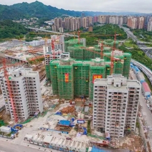 沙坪坝：安置房 建设忙