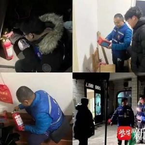 强化出租房检查，筑牢安全防线！常熟市碧溪街道徐虎村开展出租房消防安全隐患整治排查活动
