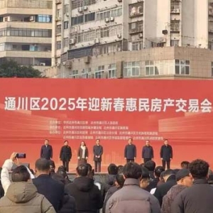 激发房产消费市场活力 达州市通川区举行2025年迎新春惠民房产交易会