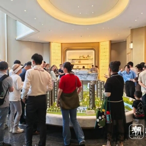 五一假期，杭州新房市场很热闹，刚开的示范区全是人