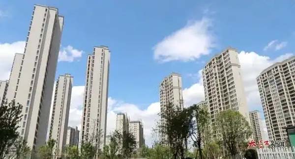 941户，这个安置小区即将完工